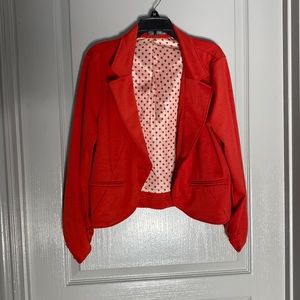 Red blazer size L